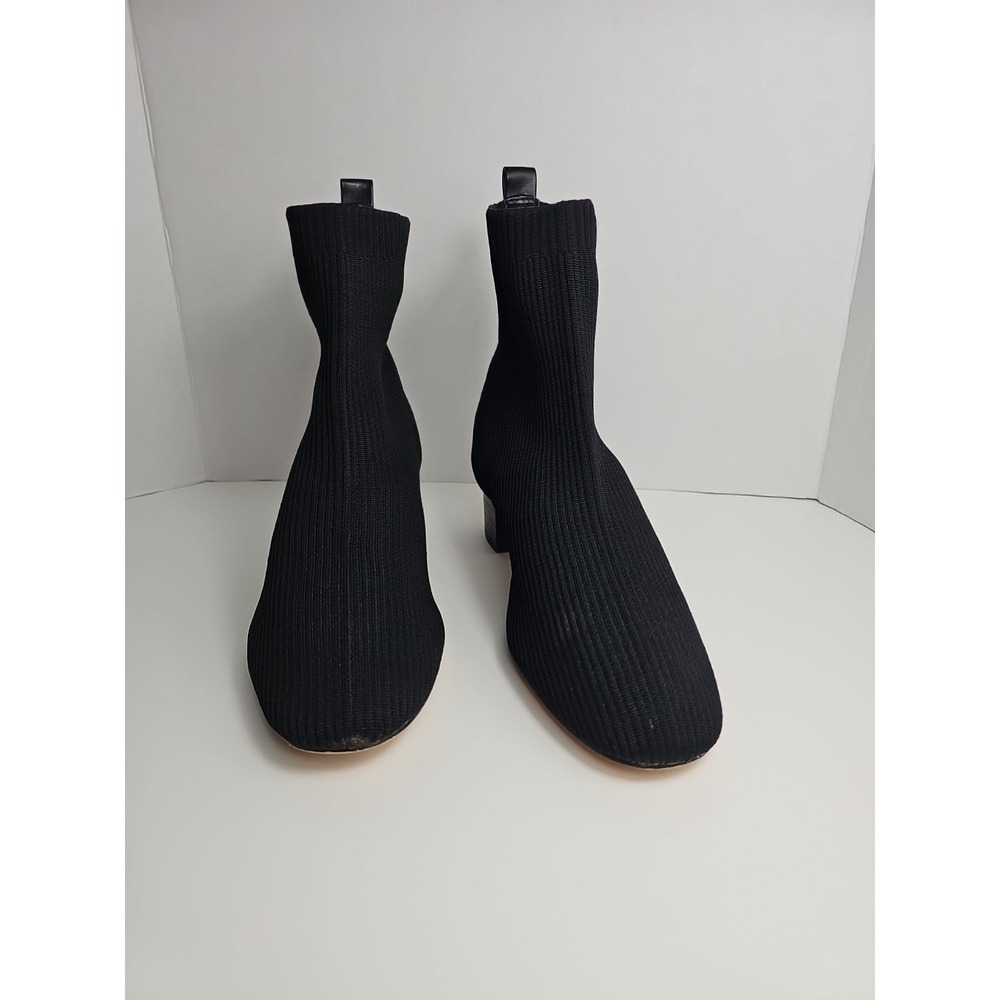 Joie x Revolve Women's Size 9 Black Knit Neely Ankle Sock Boots